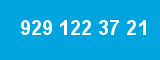 929 122 37 21